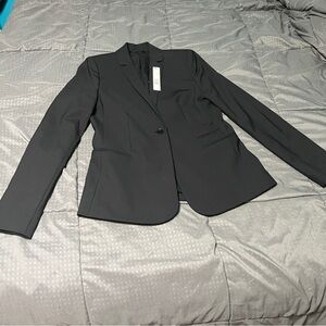 elie tahari darcy jacket Blazer Black womens size 2 new With Tag NWT
